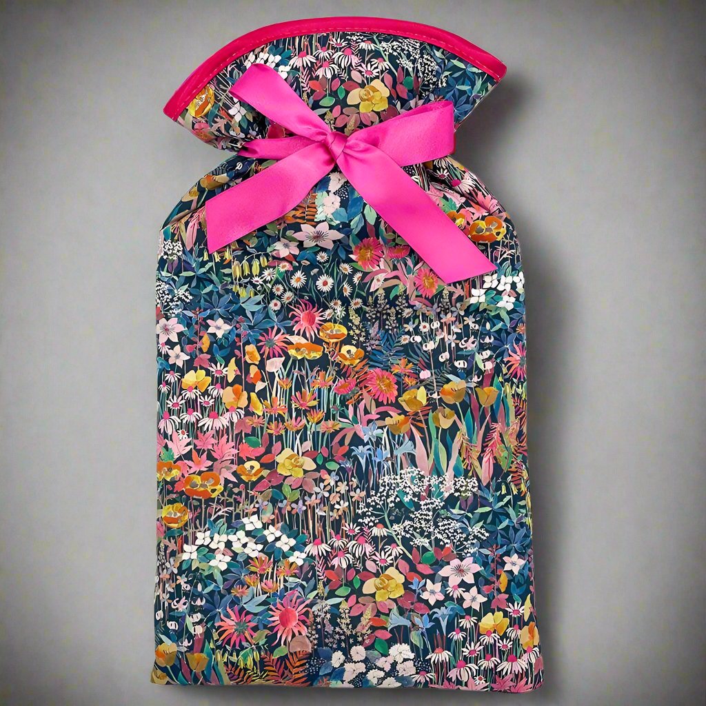 Liberty Faria Flowers hot water bottle