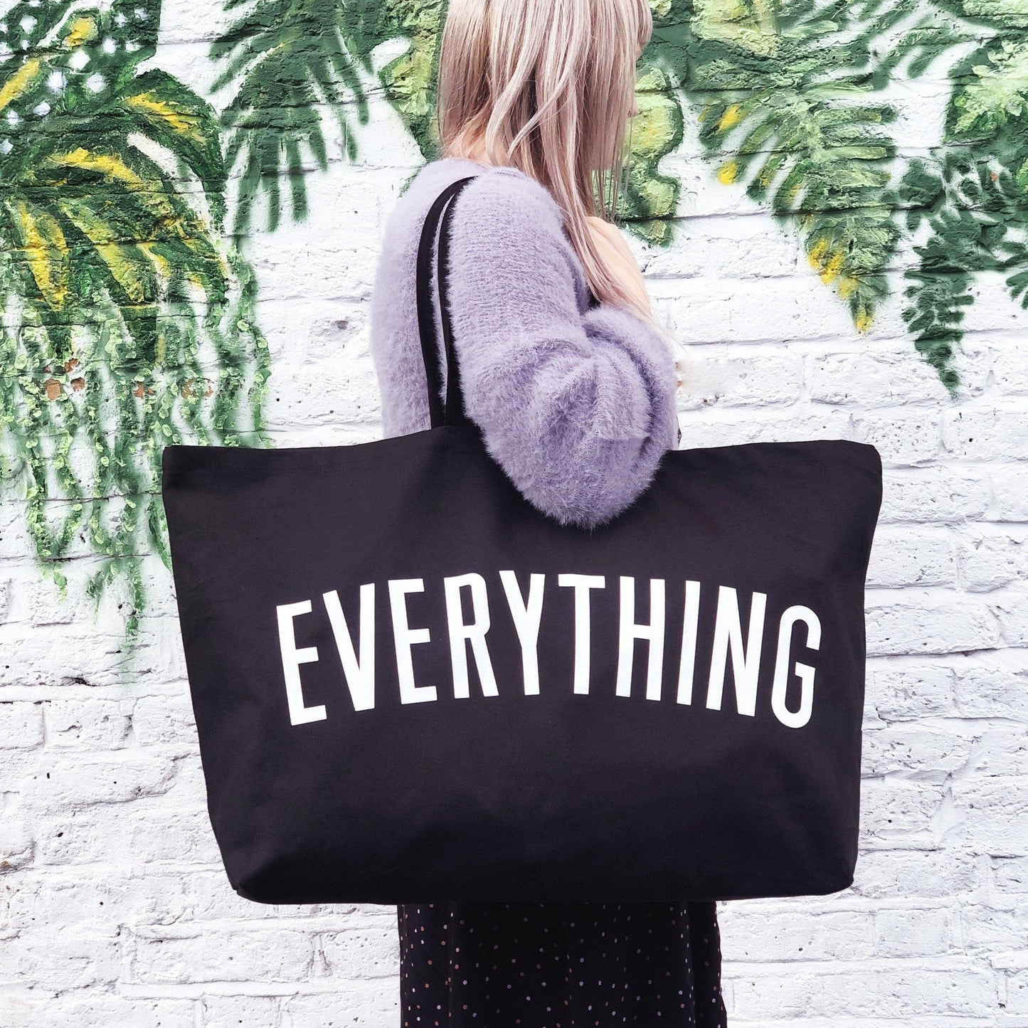 Everything - black REALLY big bag