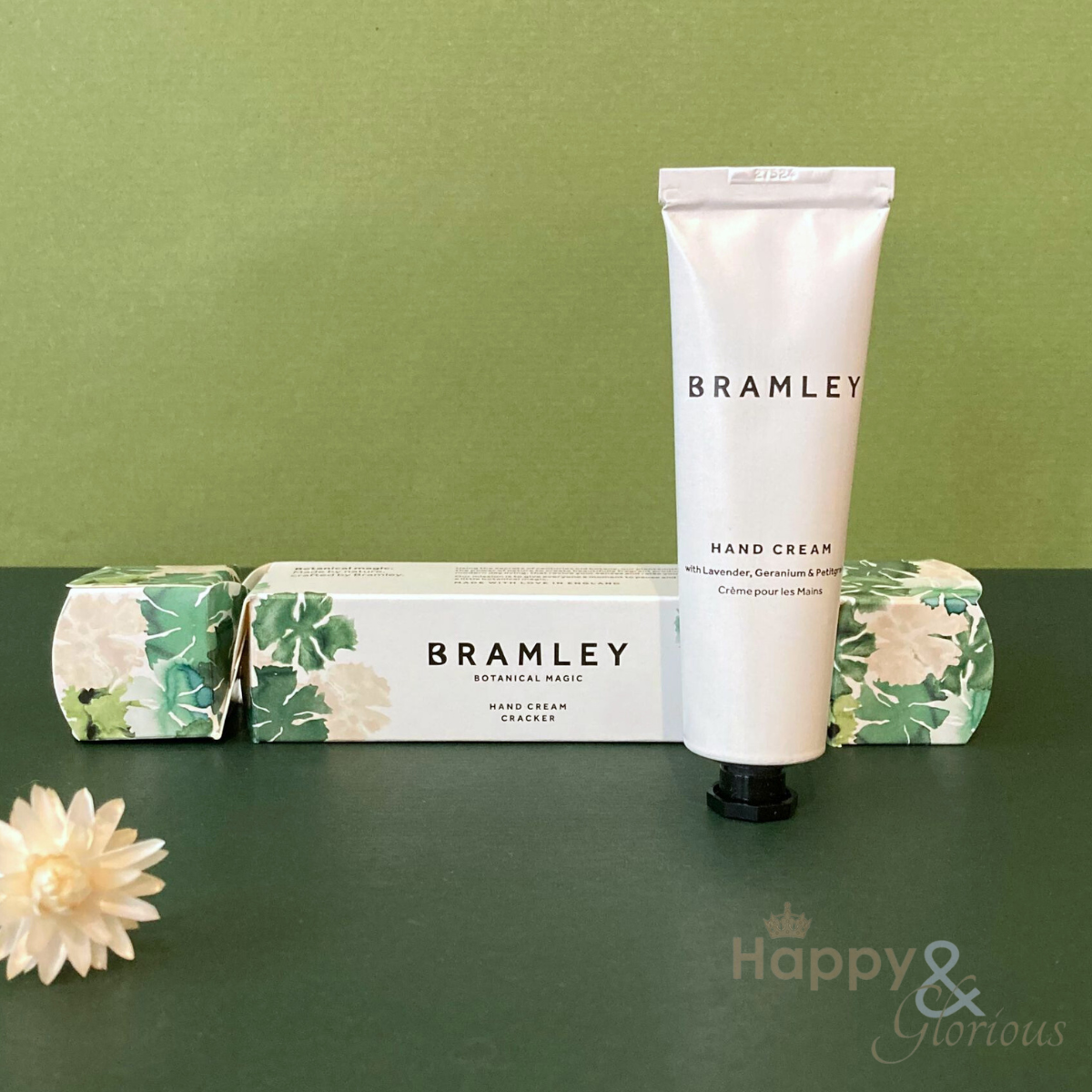 Hand cream in a cracker by Bramley Products