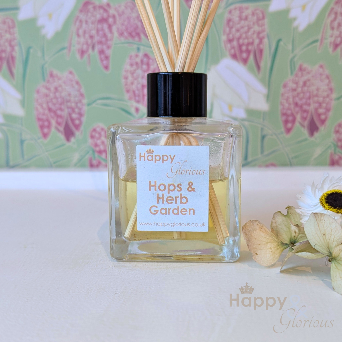 Hops & herb garden fragrance reed diffuser