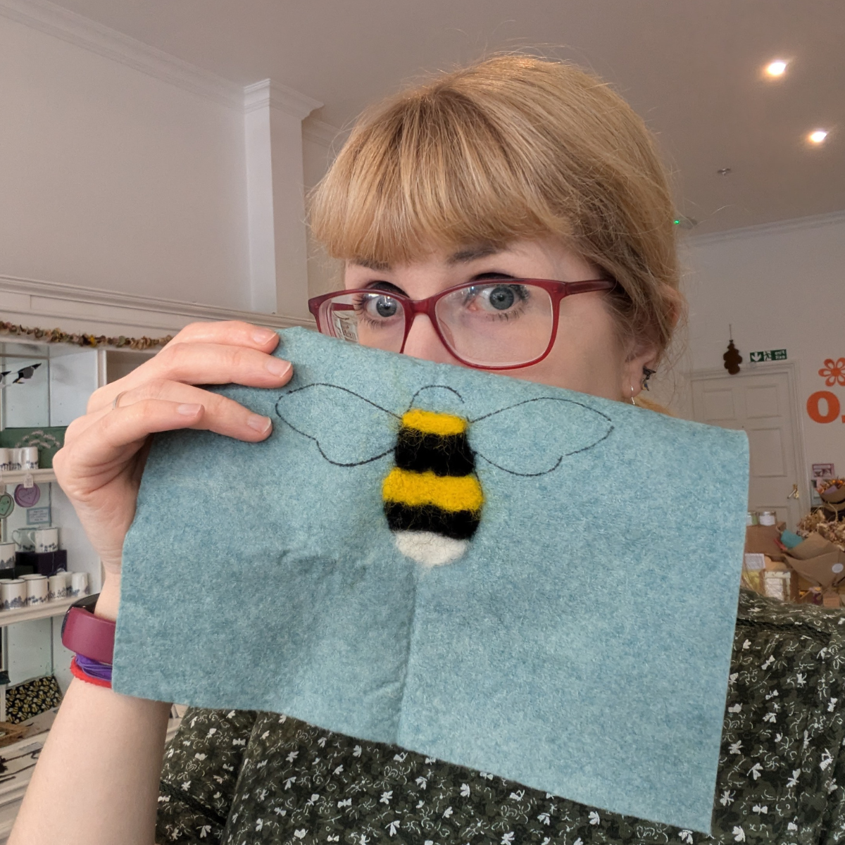 Bumblebee needle felting workshop - Tuesday 4th March