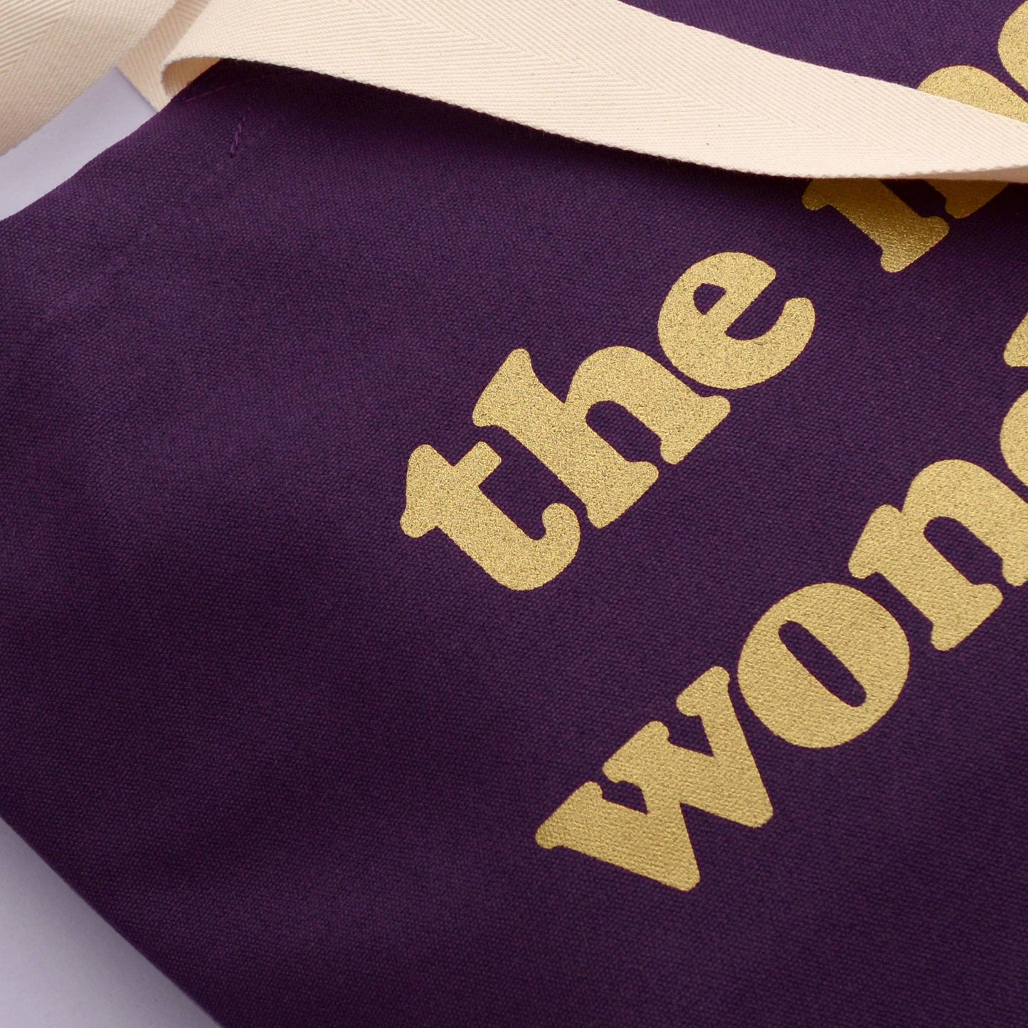 The most wonderful time - purple tote bag