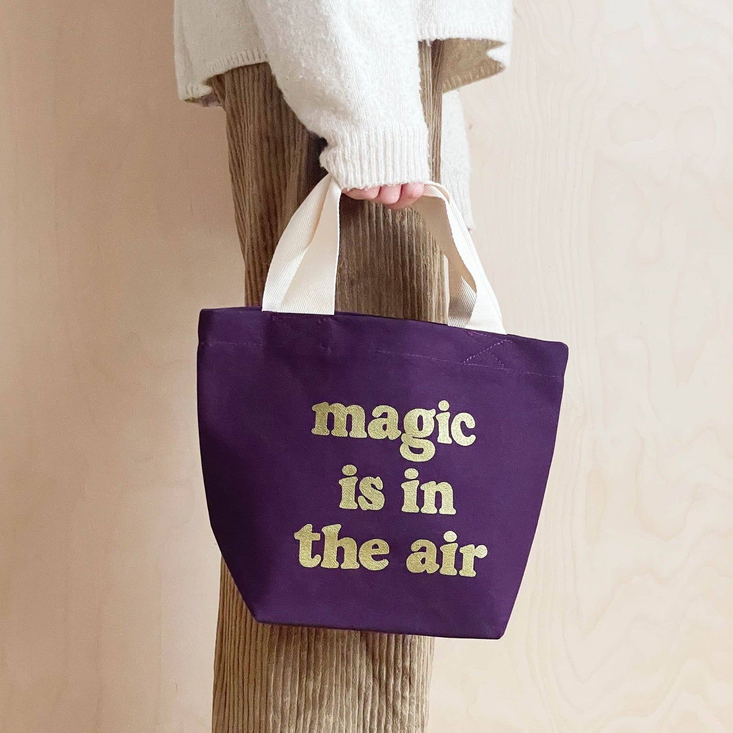 Magic is in the air - little purple bag