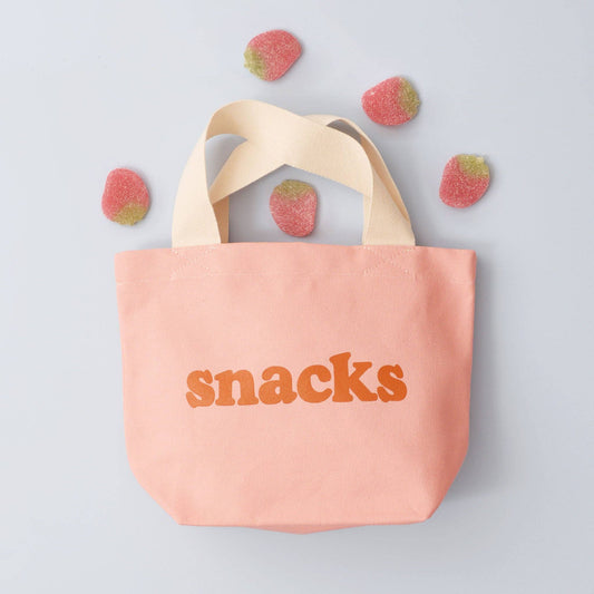 Little pink snacks bag