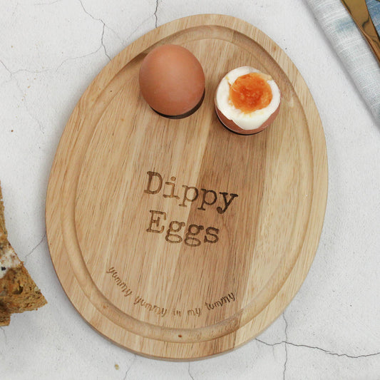 Dippy egg wooden toast board