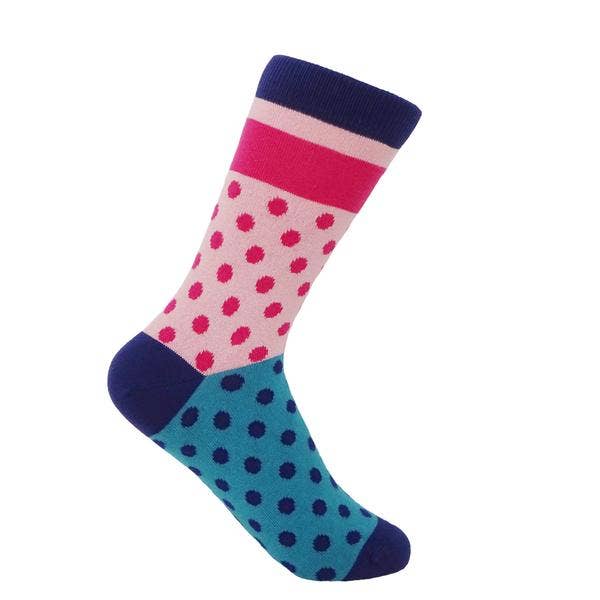 'Katherine' small spotty luxury socks (size 3-7)