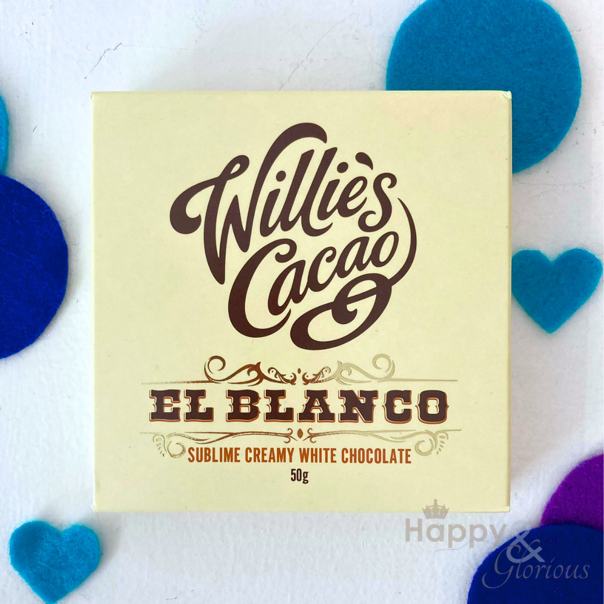 El Blanco white chocolate bar