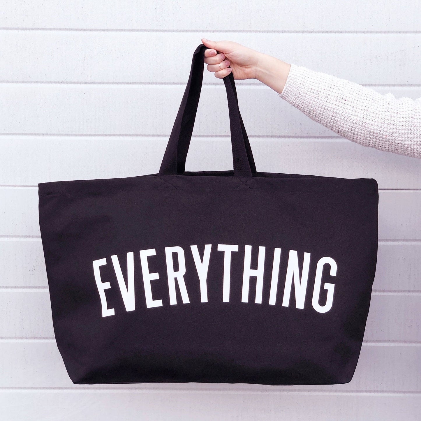 Everything - black REALLY big bag