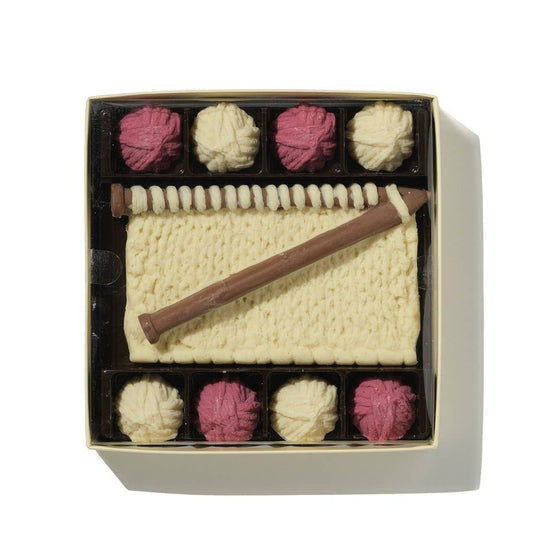 Chocolate Knitting Gift Set