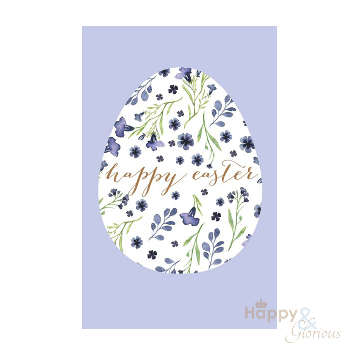 Packs of six Easter cards - made in London