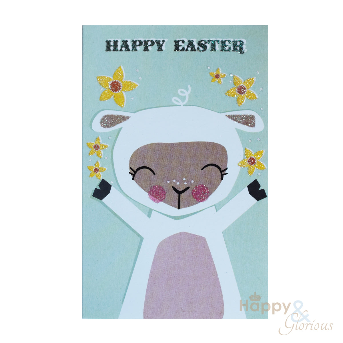 Packs of six Easter cards - made in London