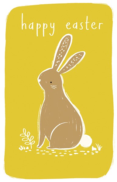 Packs of six Easter cards - made in London